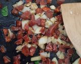 A picture of step 3 of My Italian Style Pasta Dish. 😘.