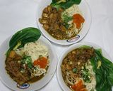 Foto langkah ke 7 dari resep Mie Ayam ala ala Gerobak Biru.