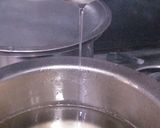 A picture of step 3 of Mojito's Concentrated Syrup.