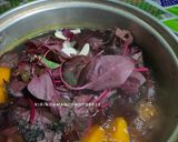 Foto langkah ke 3 dari resep 19. Sayur Bening Bayam Merah mix Labu.