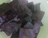Foto langkah ke 2 dari resep Bola Ubi Ungu Cokelat.