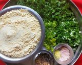 A picture of step 1 of Winter’s Crispy Delight – Methi Gota.
