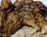 Foto del paso 6 de la receta: Pollo especiado con arroz