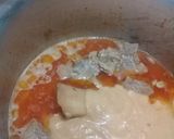 A picture of step 6 of Aloo Matar Gosht.