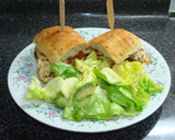 Foto del paso 5 de la receta: Sándwich DE PECHUGA DE POLLO GRILLADA CON CIBOULETTE (CHIVES) EN PAN FOCACCIA. JON STYLE