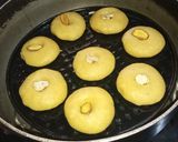 A picture of step 6 of Nankhatai.