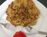 A picture of step 7 of Multigrain Potato Pan cake.