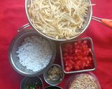 A picture of step 1 of Sweet Potato And Sabudana Khichdi (Maha Shivratri Vrat Falahar).