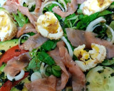 Foto del paso 1 de la receta: Ensalada con salmón
