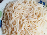 Spaghetti and Titus Fish stew