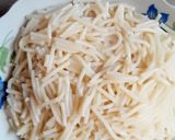 A picture of step 1 of Spaghetti and Titus Fish stew.