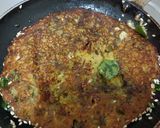A picture of step 5 of Methi Handvo Pancake.