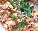 Foto langkah ke 4 dari resep Tumis Telur Bawang Terasi.