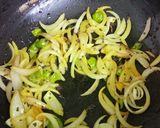A picture of step 3 of Dhokla chaat.