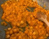 Pestos csicseriborsó (vega) recept fázis 3 fotója