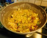 A picture of step 5 of Cauliflower Pilaf.