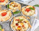 A picture of step 1 of Baked pasta cups.
