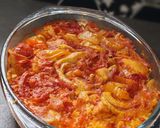 Tepsis lecsós rizses csirkemell recept fázis 7 fotója