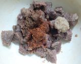 A picture of step 4 of Chatkara chili boti.