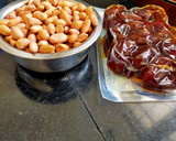 A picture of step 1 of Peanuts-Dates Laddu (No Sugar).