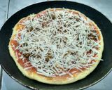 Foto langkah ke 6 dari resep Pizza Teflon + Daging Bolognese Homemade-No Timbangan-StepbyStep.