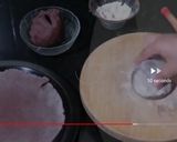 A picture of step 3 of Ragi millet chapathi.