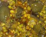 Brinjal-Green Pigeon Peas (Tuvar Dana) ki Sabji recipe step 7 photo