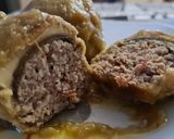 Foto del paso 9 de la receta: Champiñones rellenos de carne en salsa