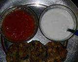 A picture of step 5 of Farali aalu tikki.
