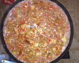 Foto del paso 4 de la receta: Arroz con Pollo hecho en un disco de arado
