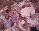 A picture of step 4 of Goat kebuli.