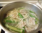 肉片味噌湯的食譜步驟1照片