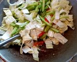 Foto langkah ke 2 dari resep Sayur labu dan sawi.