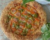 Foto langkah ke 9 dari resep Pizza (lembut dan anti gagal).