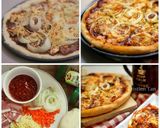 Foto langkah ke 5 dari resep Pizza tanpa Ulen / no Knead ,mudah lezat.