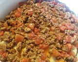 A picture of step 2 of Baked Taco Pie.