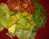 Foto del paso 5 de la receta: Arroz con pollo y ensalada rápida