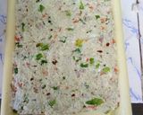 A picture of step 4 of Left over rice Namkeen Bars.