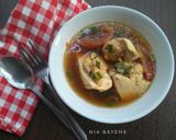 Foto langkah ke 4 dari resep Tahu ayam kuah kecap (#Bandung_recookGiacintaPermana).