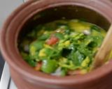 A picture of step 5 of Malabar spinach, dal curry.