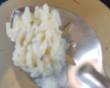 A picture of step 1 of Saffron rice kheer.