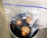 A picture of step 5 of Delicious Soft-Boiled Marinated Eggs.