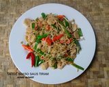 Foto langkah ke 4 dari resep Taoge Bakso saus tiram.