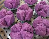 Foto langkah ke 6 dari resep Bolu Kukus Ubi Ungu.