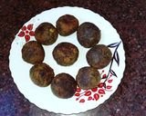A picture of step 3 of Banana flower(mocha)kofta curry.