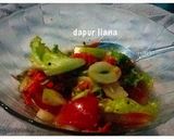 Foto langkah ke 7 dari resep Salad sayur tanpa mayonnaise (diet kalori).