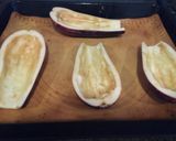 Foto del paso 1 de la receta: Berenjenas rellenas de carne