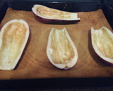Foto del paso 1 de la receta: Berenjenas rellenas de carne