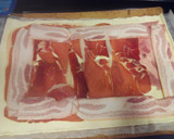 Foto del paso 1 de la receta: Hojaldre de jamón, bacon y huevos de codorniz