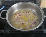 A picture of step 1 of Zafferano milanese Saffron rise.